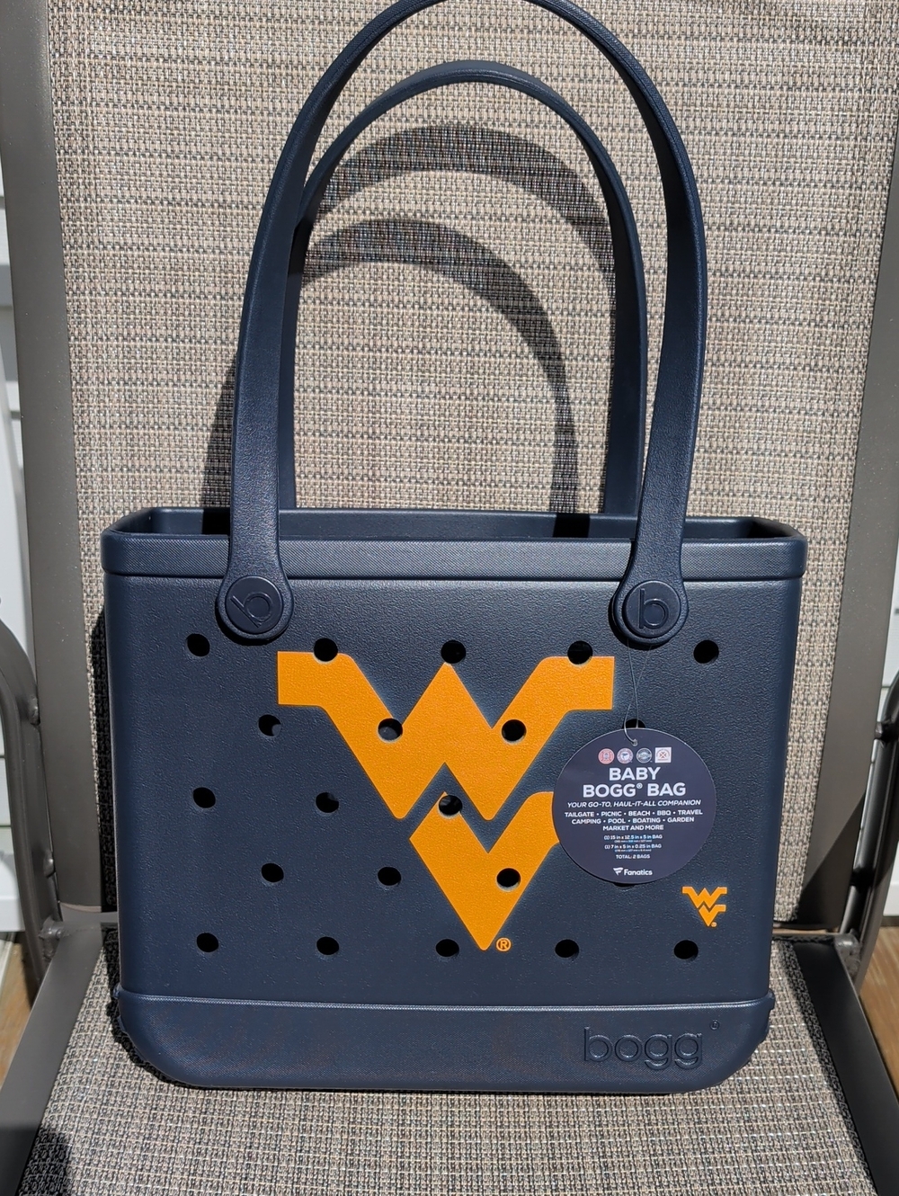 West Virginia Mountaineers Baby Bogg (Medium) NWT